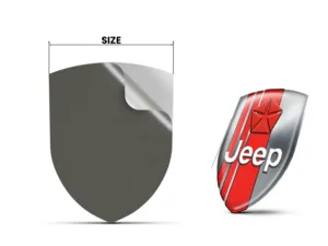 Jeep Car Logo Stickers Max Resilient Elegant Pro Layout